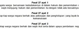 Pasal 28 Ayat 1 Sampai 10